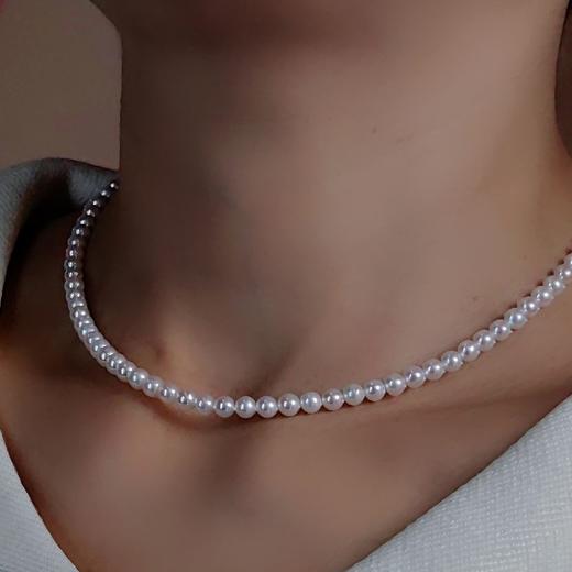 “小灯泡”级AK淡水珍珠项链 4.5～5mm（特价） 商品图11