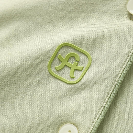 夏季100%纯棉短袖薄款开衫套装男女款 商品图3