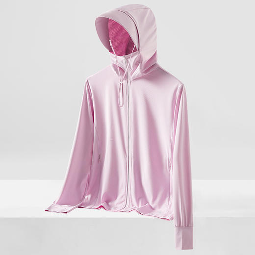 【UPF50+男女情侣防晒衣】夏季冰丝薄款透气户外专业钓鱼防晒服可拆卸帽檐 商品图2