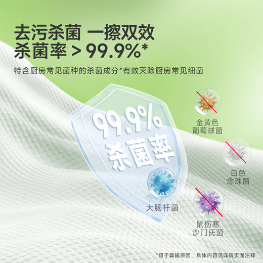 【品牌直发】德佑厨房湿巾代言人款80片*3包/6包 商品图2