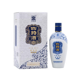 四特酒 锦瓷三星 特香型白酒52度 460ml*1瓶/2瓶