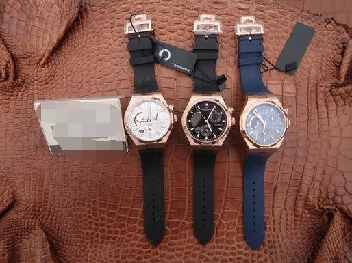 TWA江诗丹顿 纵横四海多功能腕表。高雅绅士，尊贵非凡，巨强地表。 男士腕表，硅胶表带，自动机械机芯，密底 商品图10