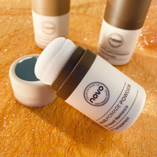 油头克星【NOVO免洗蓬蓬粉】快速去油 一分钟出门 可修饰发际线 清爽蓬松 远离油头尴尬 商品图7