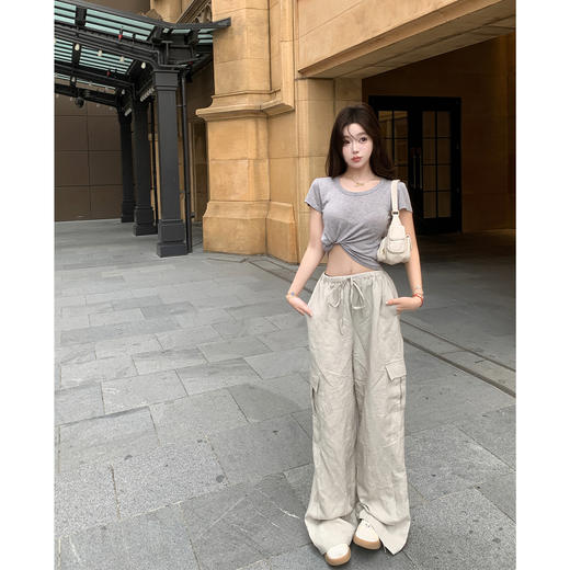 清仓捡漏 LIN BOUTIQUE  LK250015 工装休闲裤 商品图1