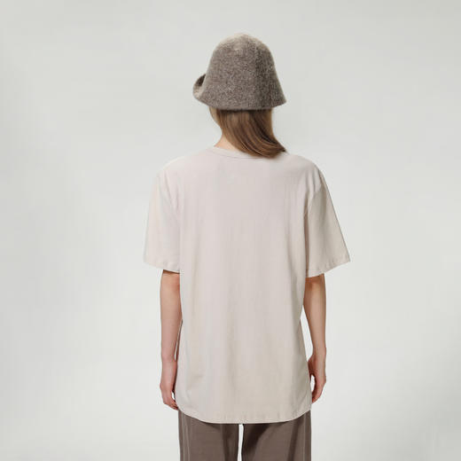 ROMI STUDIO【夏日B备】百搭纯色简约透气圆领休闲短袖t恤 T3439 商品图3