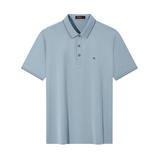 【天蚕系列】柒牌短袖POLO衫男2025夏季新品商务百搭凉感翻领T恤128T72560 商品图5