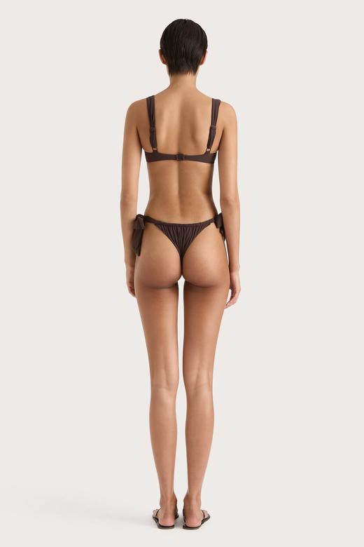 Faithfull The Brand - Costa Bikini Bottom - Coffee - 女装 - 泳衣下装 - 咖色 商品图5