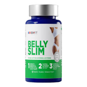 【跨境】法国EAFIT 小腹婆 60粒/瓶 五酶合一绿原酸咖啡提取物（新旧随机）