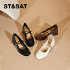 星期六简约圆头粗跟玛丽珍单鞋SSC1111746 商品缩略图7