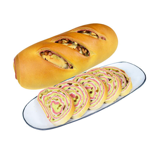 耘珂大列巴 | 芒果姜黄&石斛荞麦&金杏银耳&莲子红豆 手工新鲜现做 纯素烘焙「任买2条包邮」 商品图10