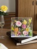 四季花盒永生花（20.5x16x18cm）开窗白色手提袋（暂存） 商品缩略图2
