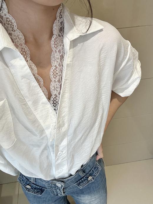 法式蕾丝花边衬衫 商品图6