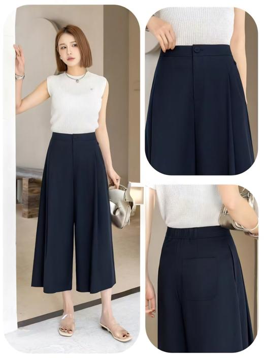 女装25春夏新品八分裤2235-E6250 商品图4