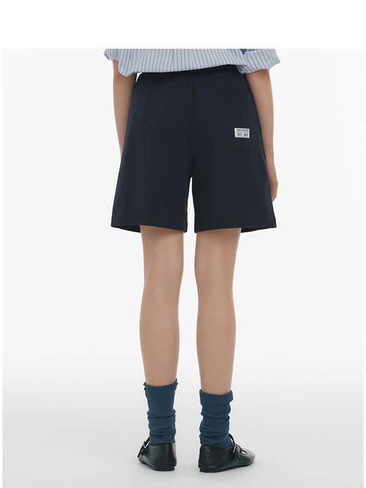Teenie Weenie小熊字母卫裤女春季女短裤TTTM25M402Z 商品图4