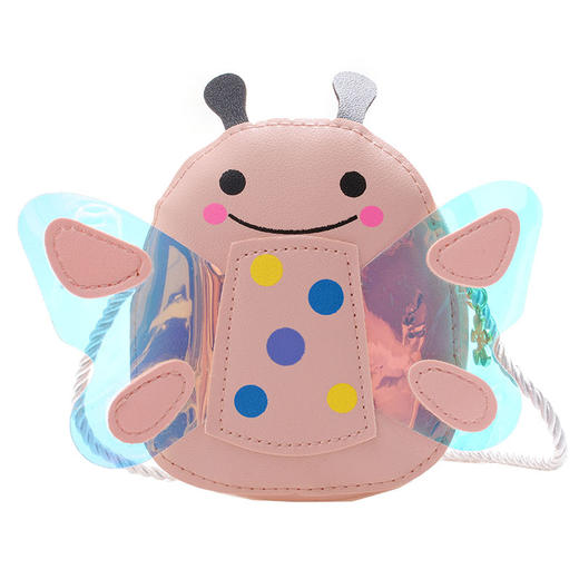 【可爱小蜜蜂设计，卡通零钱斜挎包~】新款潮流儿童包 可爱小蜜蜂 女童单肩斜挎包 卡通女宝宝 零钱小包-QQ 商品图7
