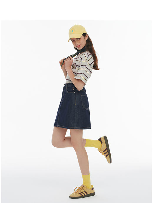 TeenieWeenie小熊条纹T恤女春季女t恤TTRS25M406Z 商品图3