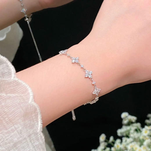 【闪耀爆款】APM 杨紫同款摩斯密码开口手镯+闪耀手链组合【礼盒礼袋】 商品图3