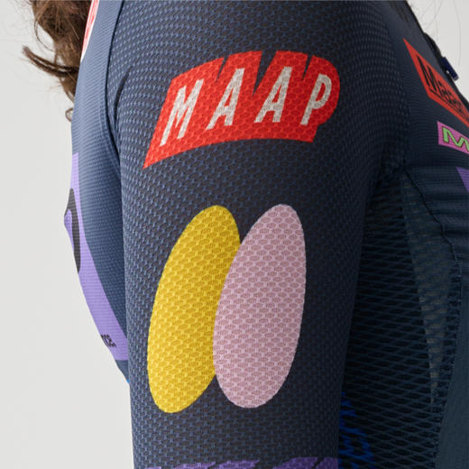 MAAP 女士 Drome Pro Air Jersey 3.0 竞赛蓝 短袖骑行服 商品图2
