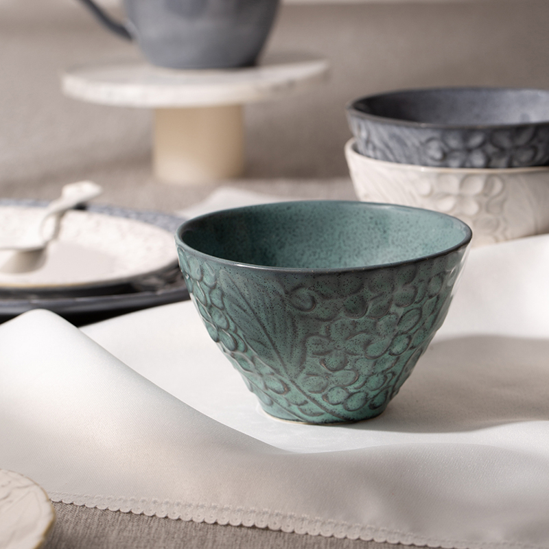 【AITO】日本原产AITO  Lien浮雕藤系列小碗