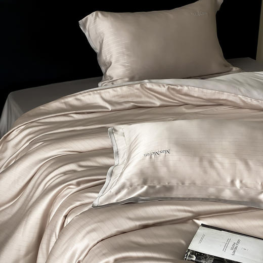 2025新款60S进口银丝兰精莱赛尔天丝四件套 A类抑菌丝滑凉感套件 商品图7