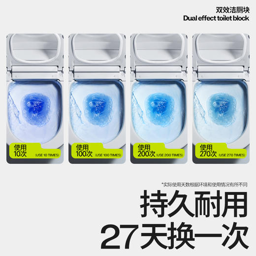 小仓熊 双效洁厕块3颗*3袋 青柠味 610302 商品图3