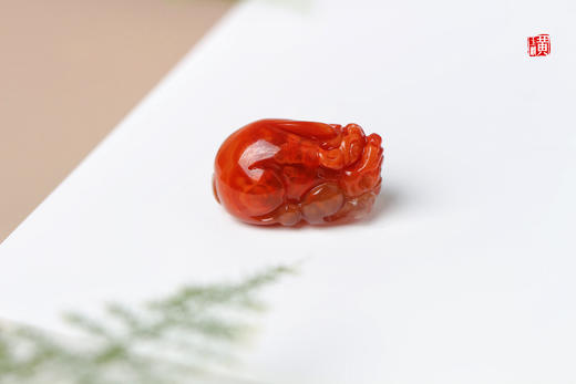 南红貔貅吊坠【招财进宝】 配精美挂绳 商品图4