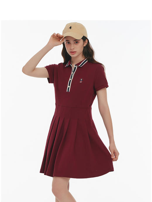 Teenie Weenie小熊卡通连衣裙女春季女短裙TTOM25M302Z 商品图0