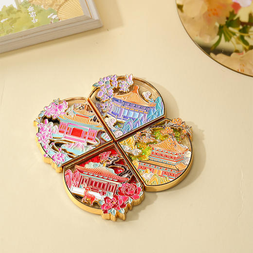 紫禁城四大花园流沙冰箱贴套装 商品图2