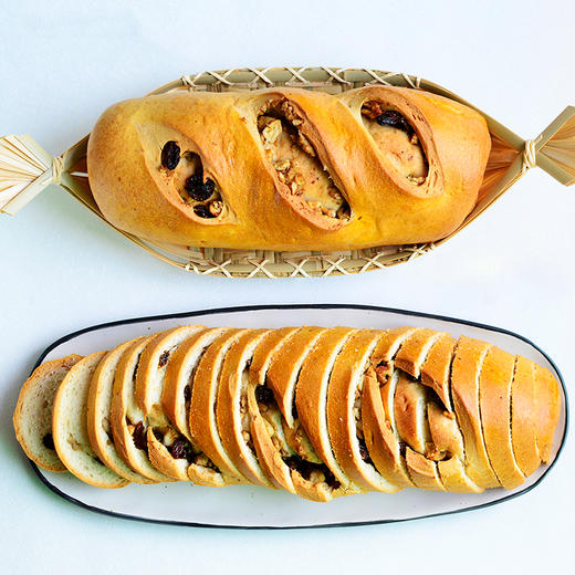 耘珂大列巴 | 芒果姜黄&石斛荞麦&金杏银耳&莲子红豆 手工新鲜现做 纯素烘焙「任买2条包邮」 商品图5