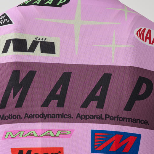 MAAP 男士 Drome Pro Air Jersey 3.0 竞赛粉 短袖骑行服 商品图2