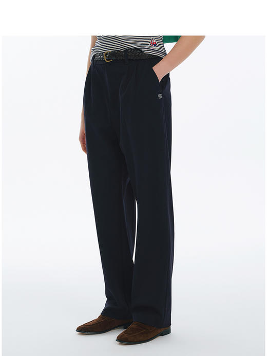 Teenie Weenie小熊简约休闲裤女春季女长裤TTTC25M302Z 商品图3