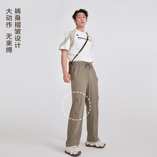 【冰吧】情侣款潮流伞兵裤，易搭配休闲通勤随意切换风格，网格速干，顺垂抗皱性强，上身显干净利落 商品图4