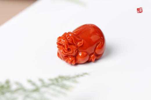 【神通广大】南红貔貅吊坠，配精美挂绳 商品图5