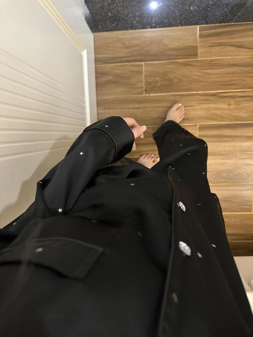 高级感星星冰丝睡衣春夏缎面家居服套装遛弯睡衣 商品图9