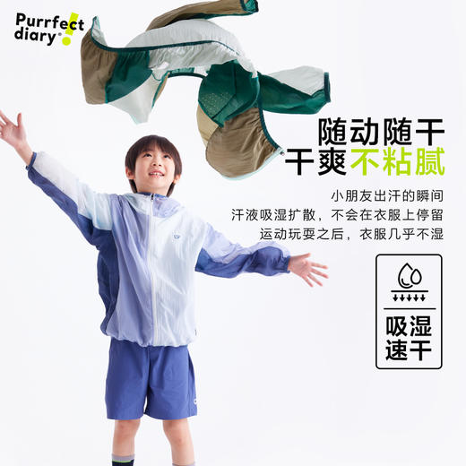 【轻量】【咕噜日记】童装儿童防晒衣25夏季男女童透气防晒外套轻薄款PXW2509 商品图4