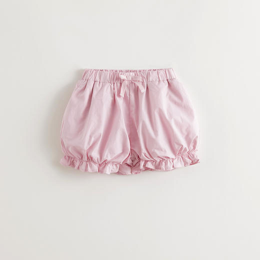 马克珍妮女童甜美夏日牛仔花苞短裤宝宝裤子2025年夏装新款550853 商品图1