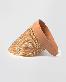 Blanc - Nimos Visor - Natural - 女装 - 帽子 - 自然色