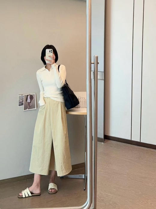 外贸原单春夏3D折纸裙
材质100%聚酯纤维
颜色：卡其色杏色黑藏青
尺码S-XL 商品图10