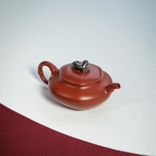 龙德堂陶艺 徐飞制《竹报平安》原矿大红袍 180cc 库存请咨询客服 商品图3