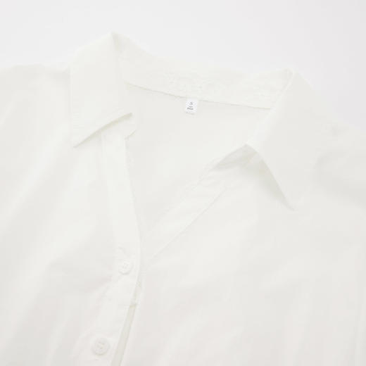 IEF/爱依服2025上衣春夏 韩版时尚通勤气质五分袖设计百搭衬衫N0106-X5- 商品图2