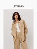 LIYIHAN稿线丨25春亚麻绣花边条纹衬衫翻领宽松上衣外套透气舒适 商品缩略图0