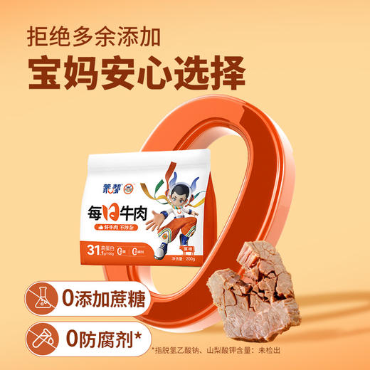 蒙都 每日牛肉 200g/200g*2 商品图1
