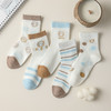 【网眼透气，给足舒适】夏天宝宝袜子 男宝小孩薄款棉中筒童袜 女童网眼透气学生长袜儿童-QQ 商品缩略图3