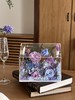 四季花盒永生花（20.5x16x18cm）开窗白色手提袋（暂存） 商品缩略图3