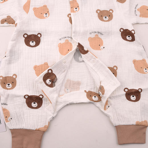 棉果果夏季男童女童纯棉纱布防蚊5A抗菌睡袋M205570200070 商品图4