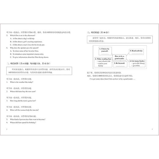 北京中考英语听说考试模拟训练(2024) 商品图2