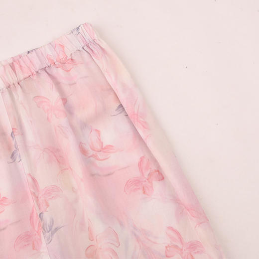 棉果果夏季商场专柜同款女童梭织九分裤M222208425311 商品图3