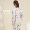 贝佳人新款秋季国风睡衣家居服舒适长裤长袖袖套装女BW532505 商品缩略图3