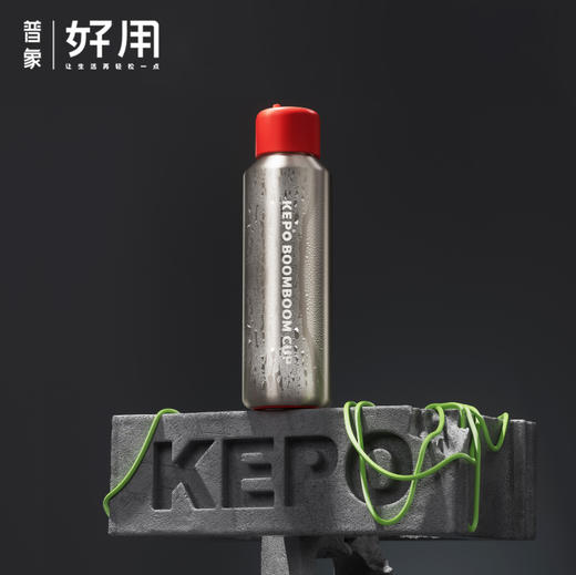 【单手开盖】KEPO男大容量运动水杯316不锈钢随行杯子 商品图0