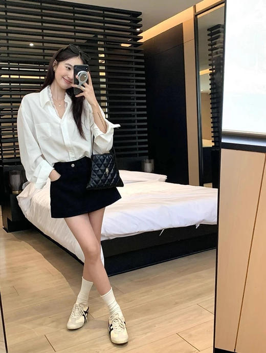 法式蕾丝花边衬衫 商品图2